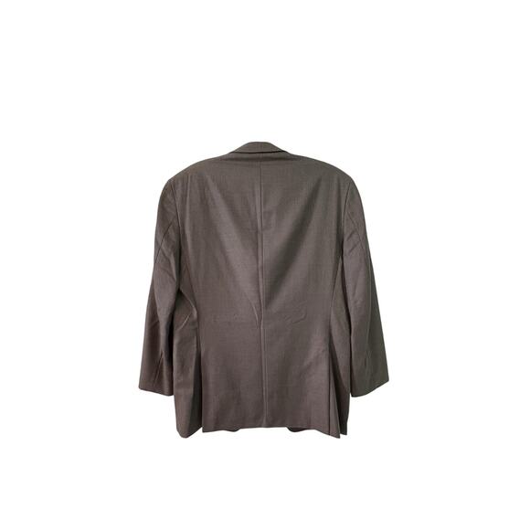 Perry Ellis Evening Super 100s Grey 44L 2 Button Dinner Coat - Picture 2 of 4